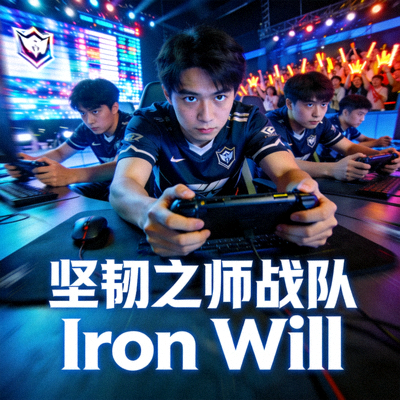 坚韧之师战队 - Iron Will 战队在逆境中拼搏的瞬间