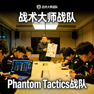 战术大师战队 - Phantom Tactics 战队赛后分析场景